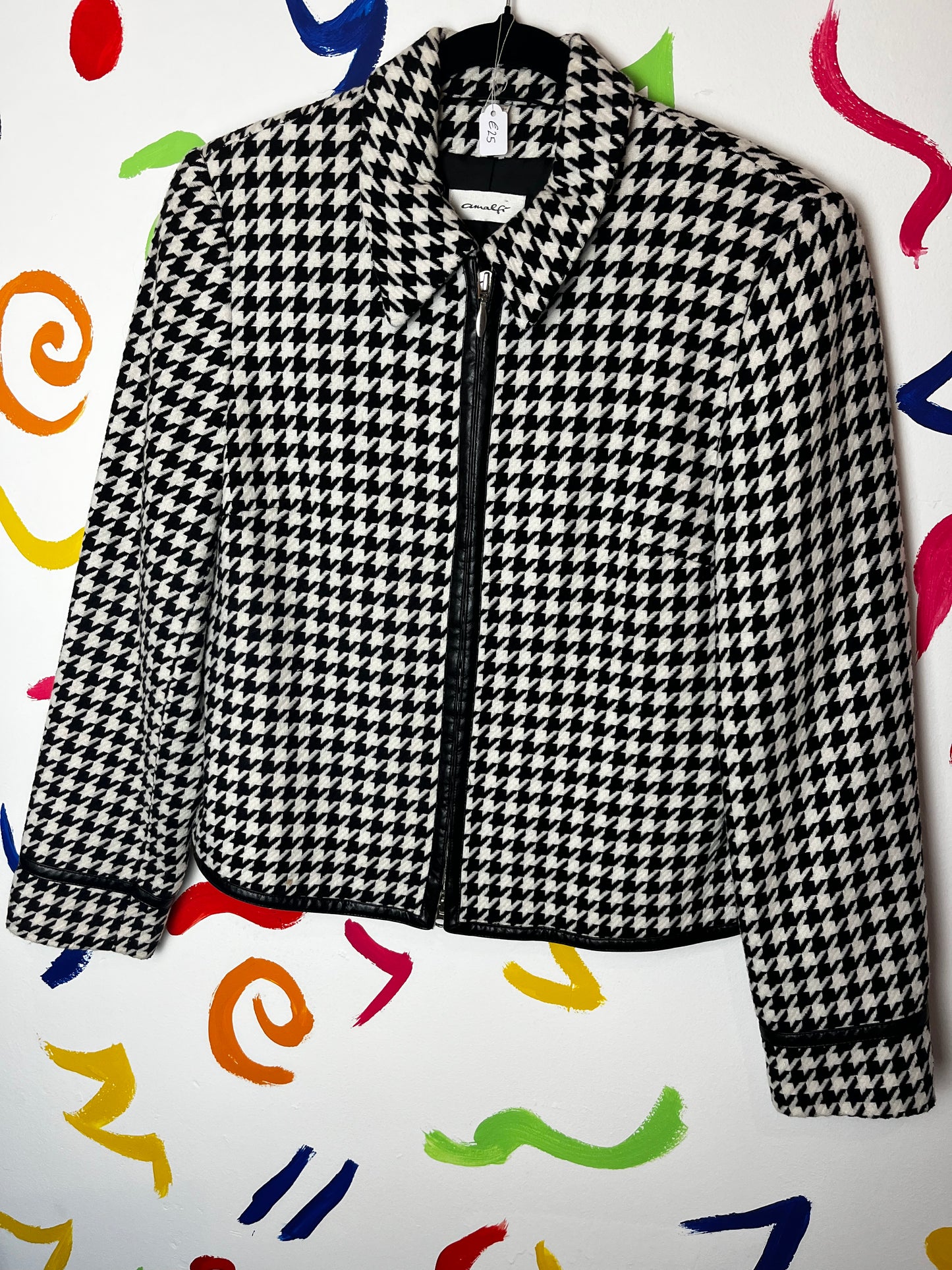 Houndstooth jacket