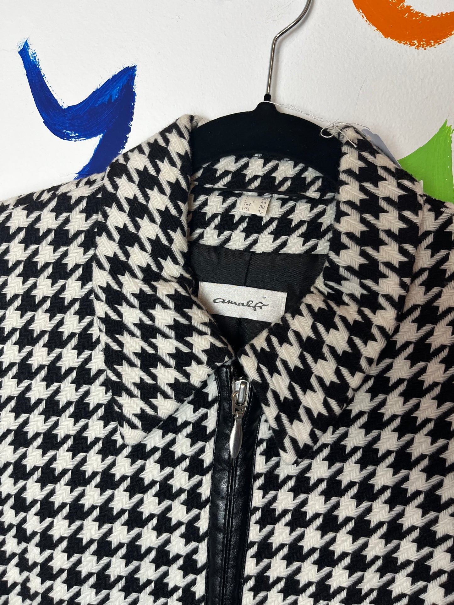 Houndstooth jacket