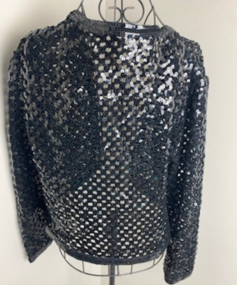 Sequin cardigan