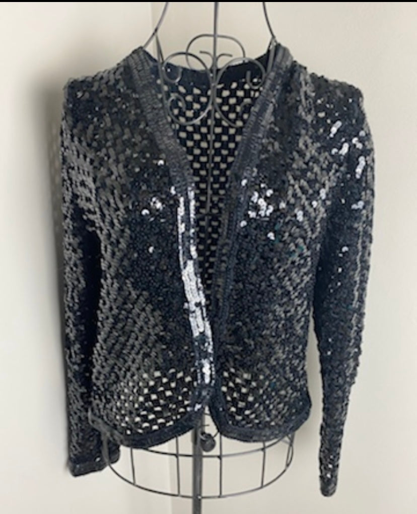 Sequin cardigan