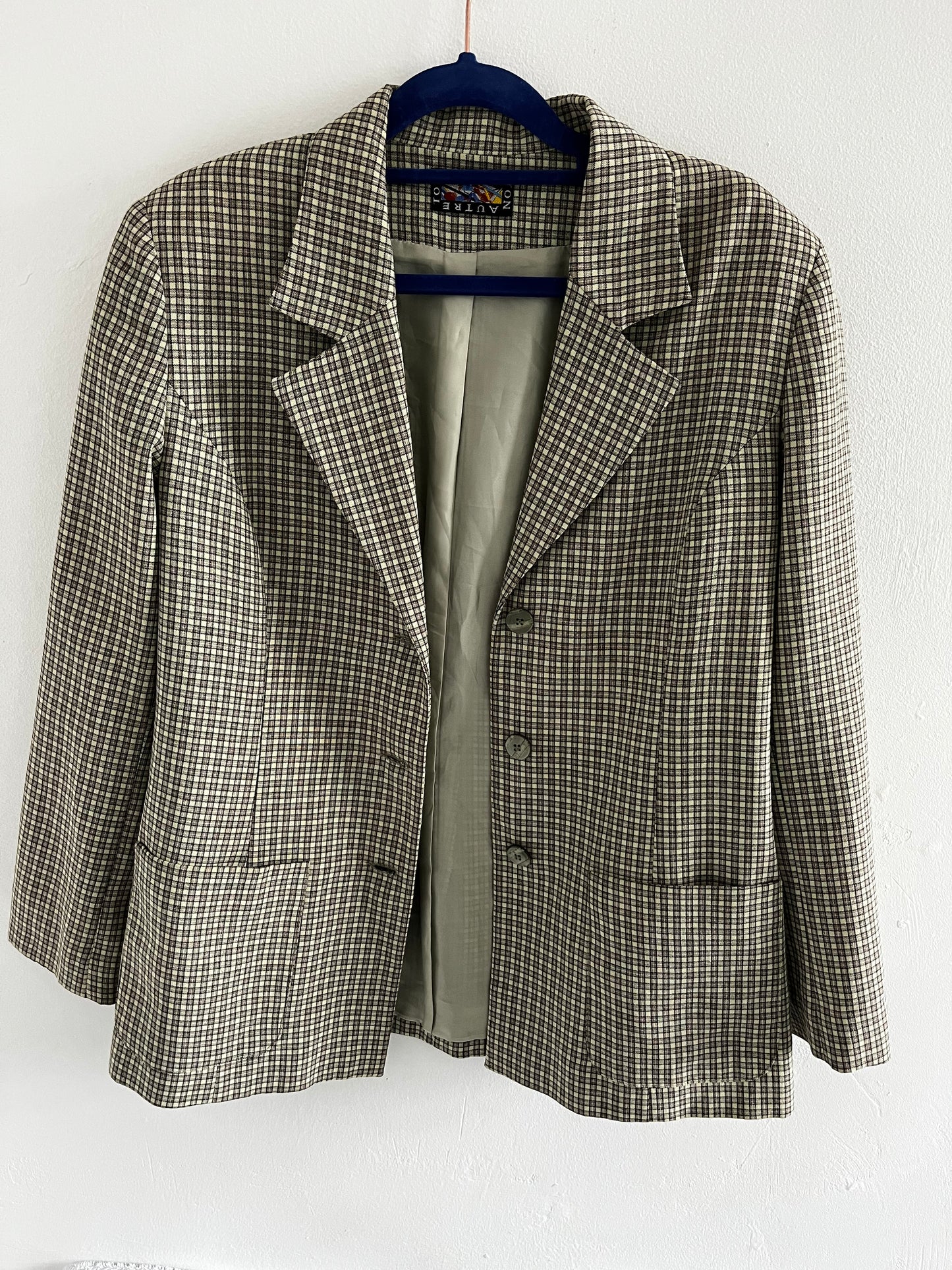 Autre Ton checked blazer