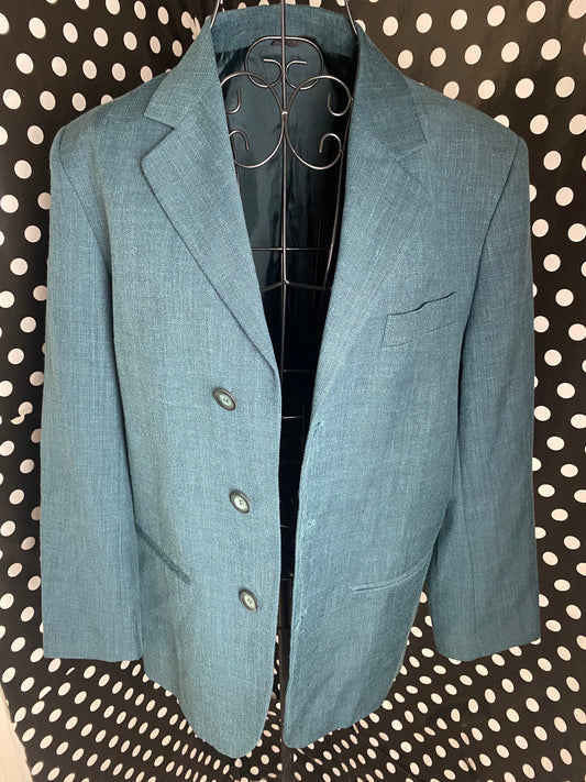 Dark teal blazer